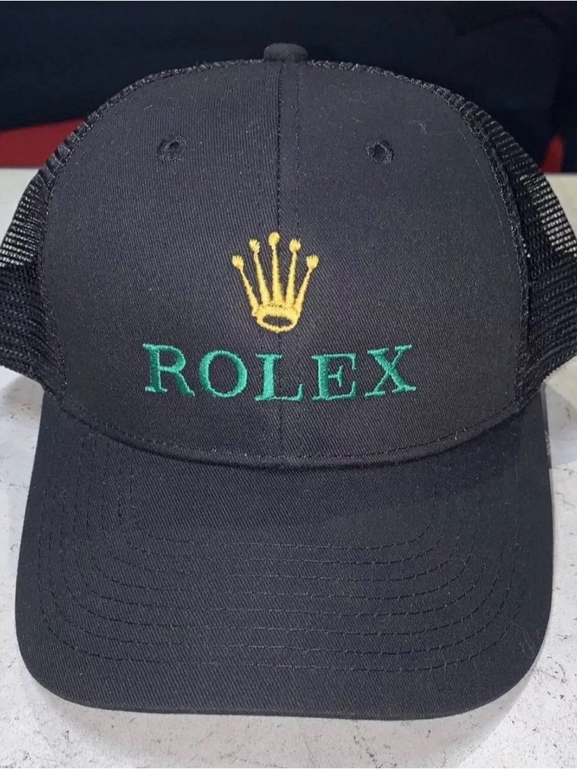New Embroidered Rolex Trucker Snapback